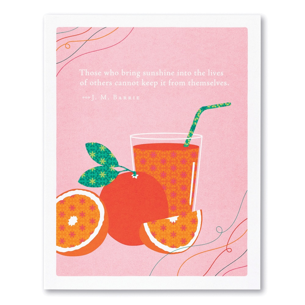 Positively Green, Greeting Cards, Gifts, Those Who Bring Sunshine, 527231